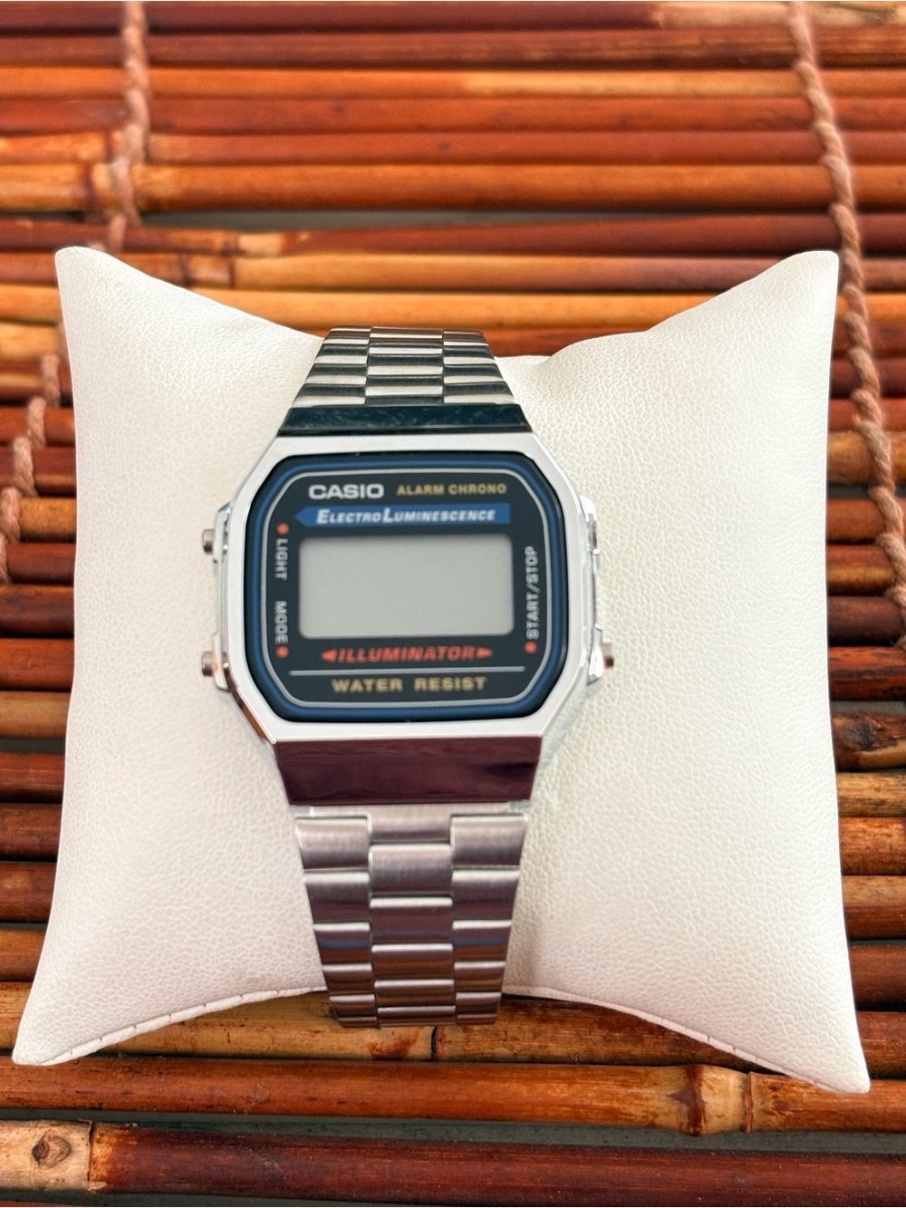 Casio Silver Digital Illuminator Watch Needs Battery